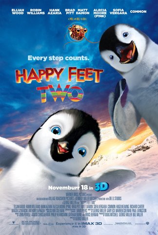 Happy Feet 1 & 2 poster